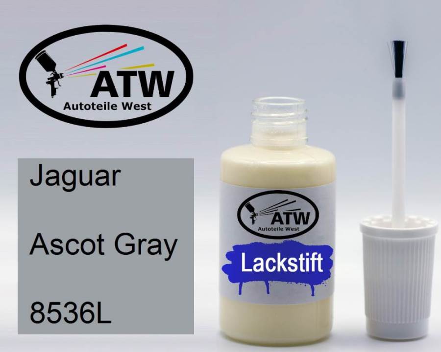 Jaguar, Ascot Gray, 8536L: 20ml Lackstift, von ATW Autoteile West.